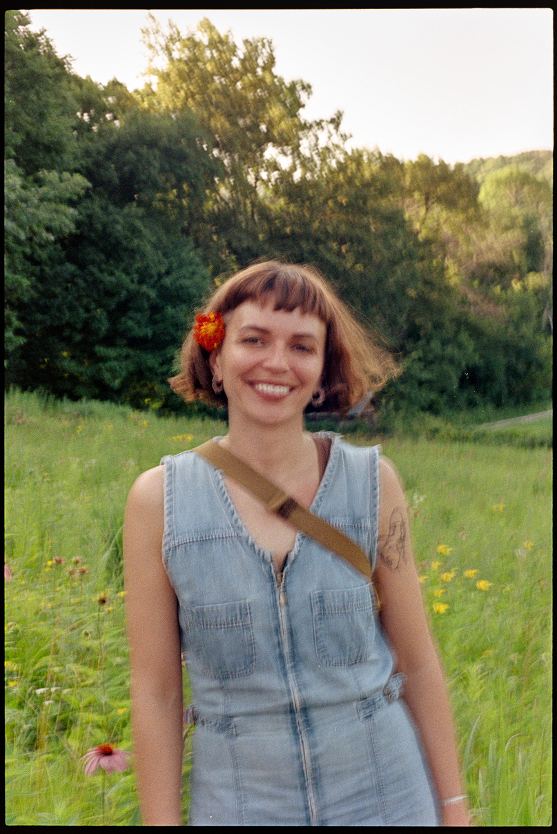 Kylie at Kallie's birthday at Dream Acres