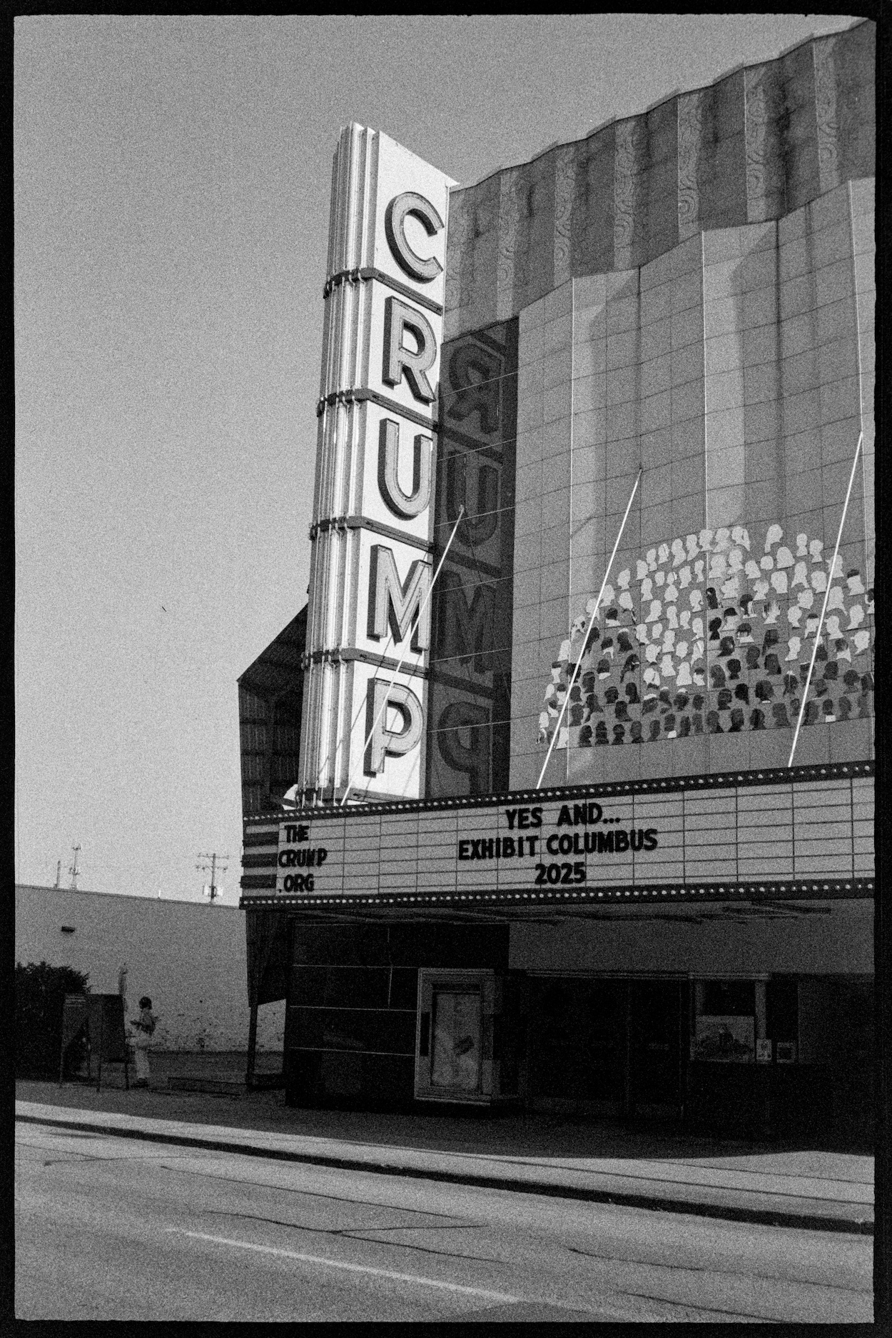 The Crump historic theater in Columbus, Indiana