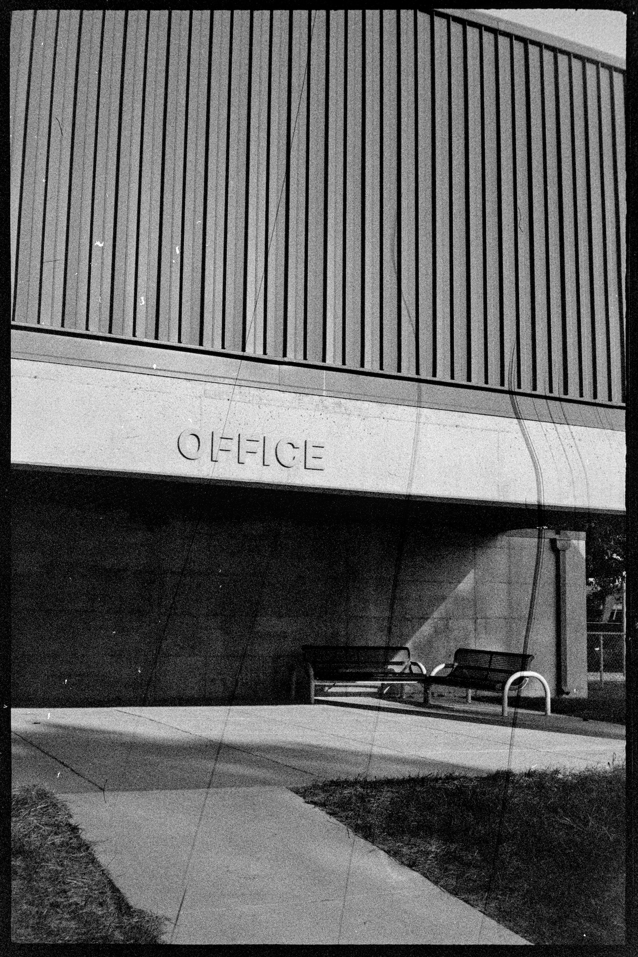 Mid-century office building in Columbus, Indiana