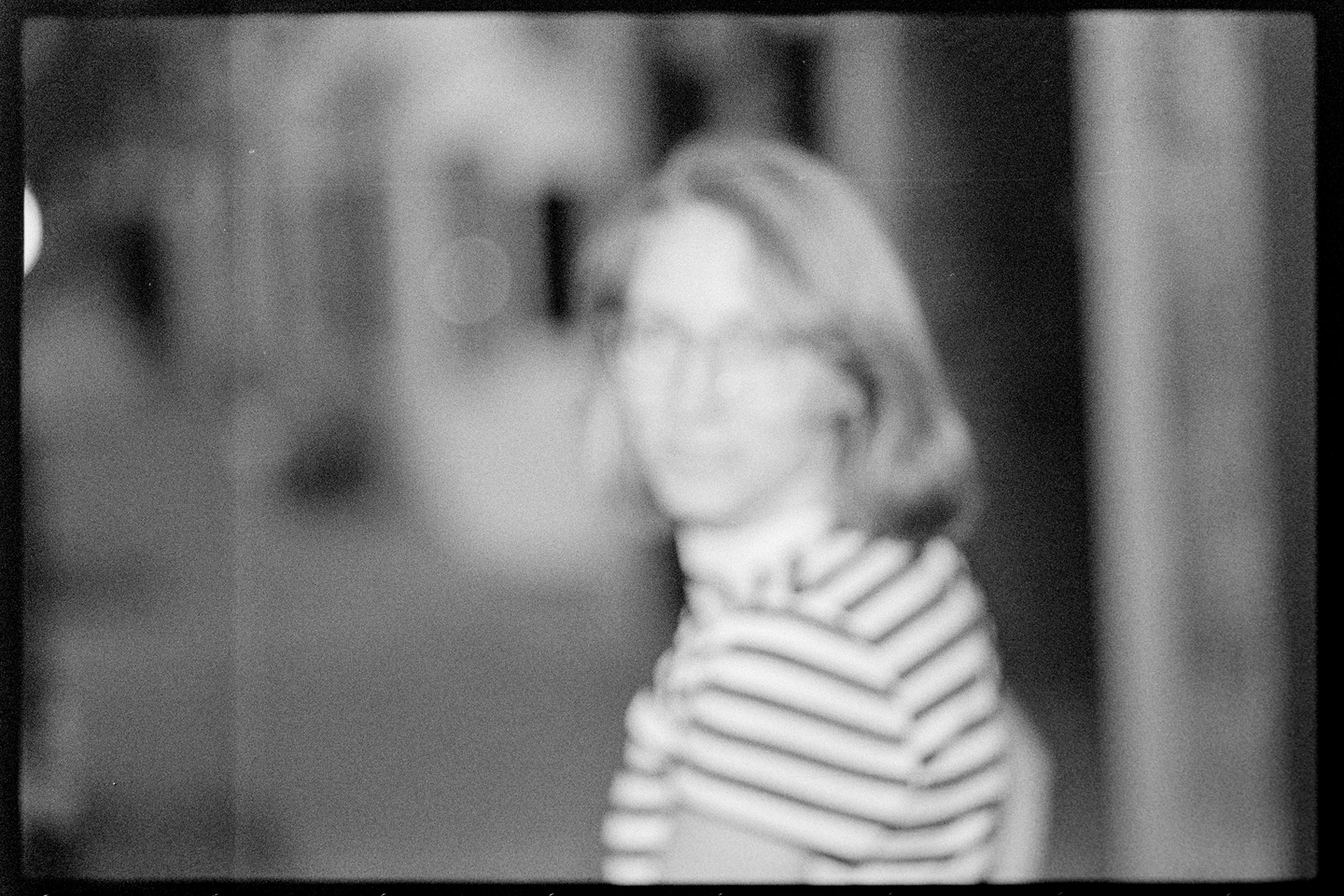 Portrait of Kallie turning and facing the camera