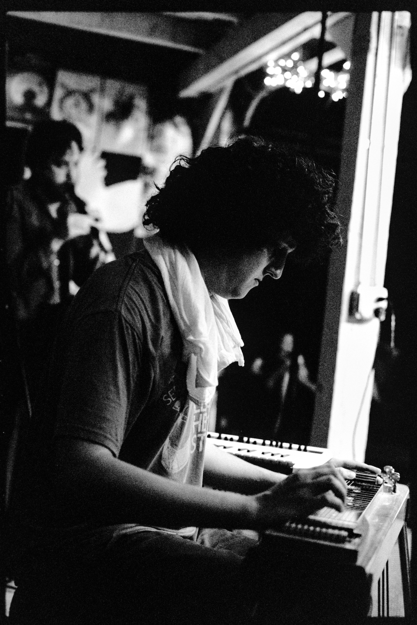 Pedal steel player in Ryan Davis and the Roadhouse Band