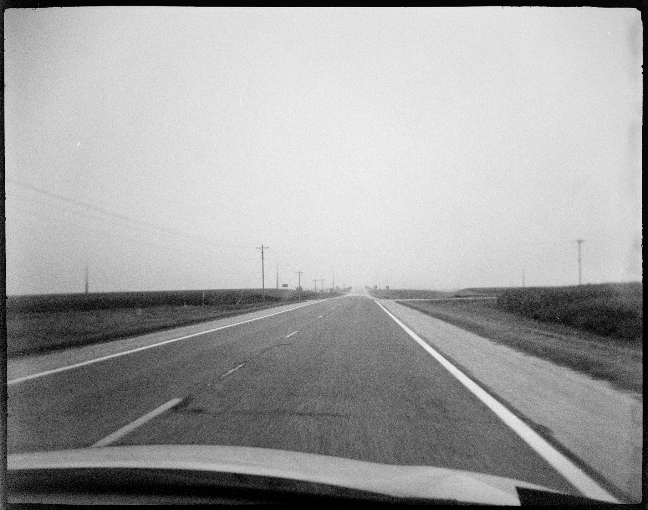 Driving on Highway 51 to Rochester