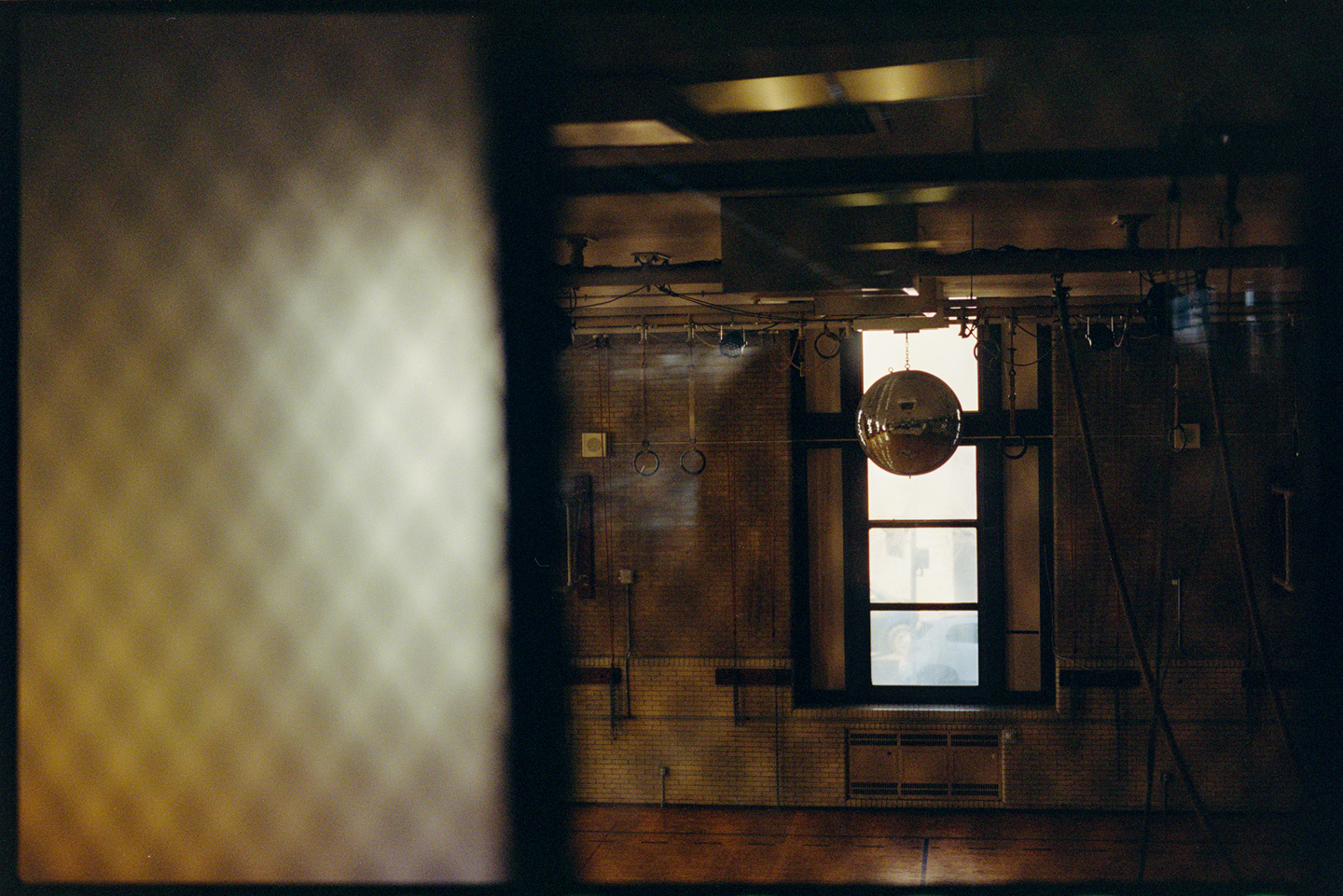 The gymnasium inside the Bok building