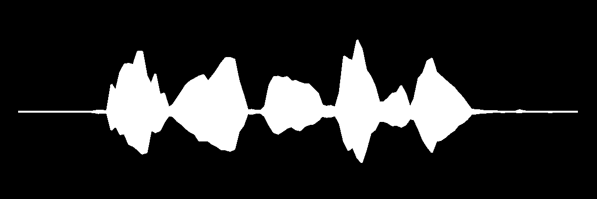 Audio waveform snapshot